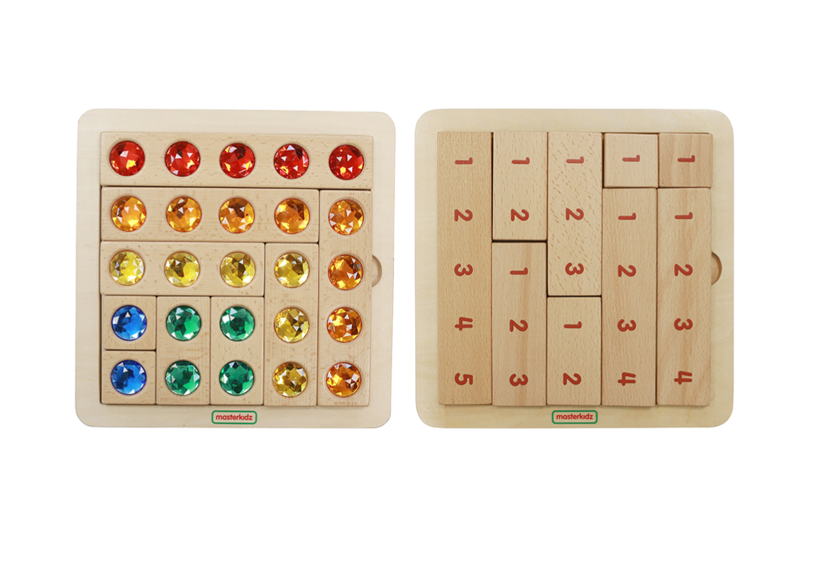 1-5 Gemstone Counting Bars