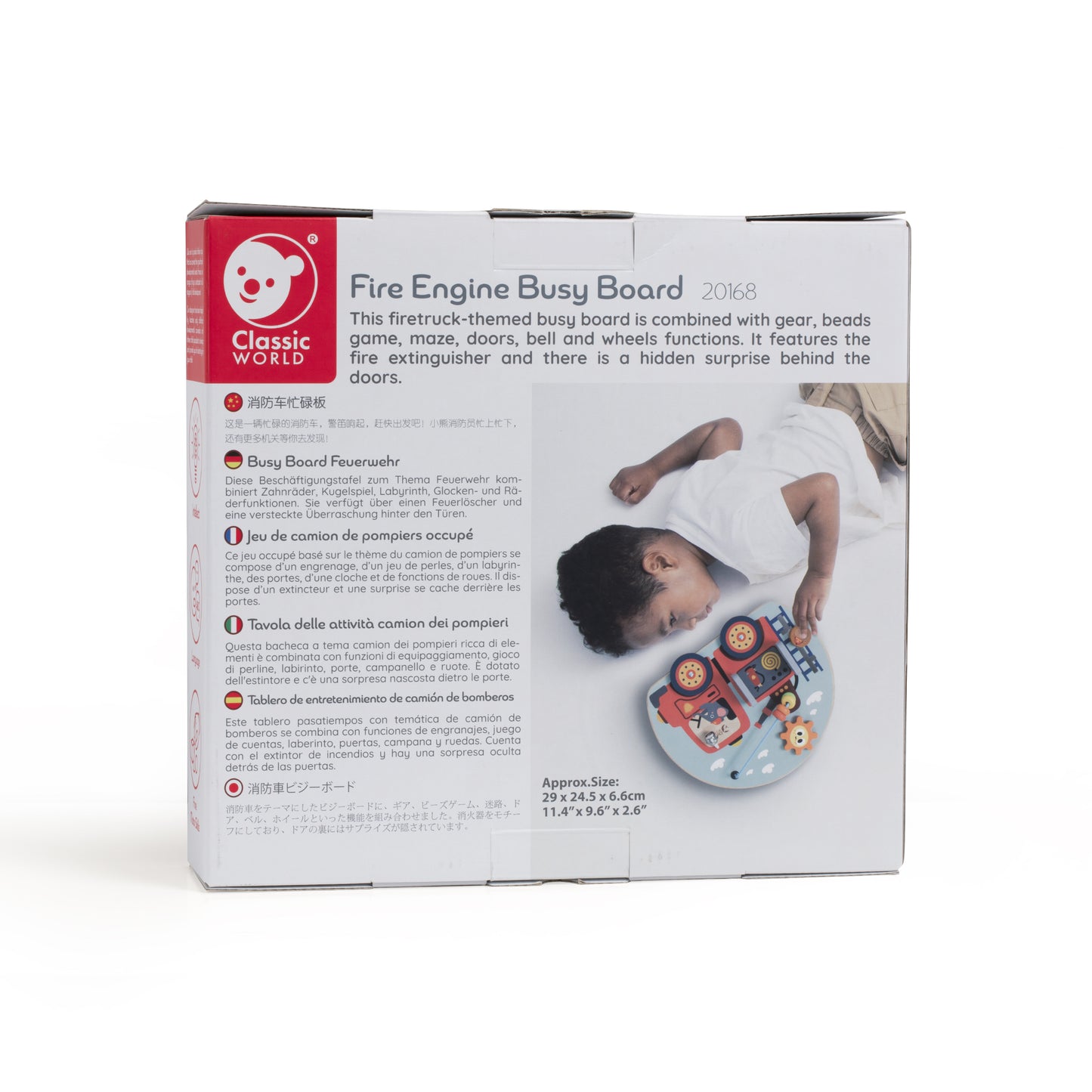 Fire Engine Busy Board