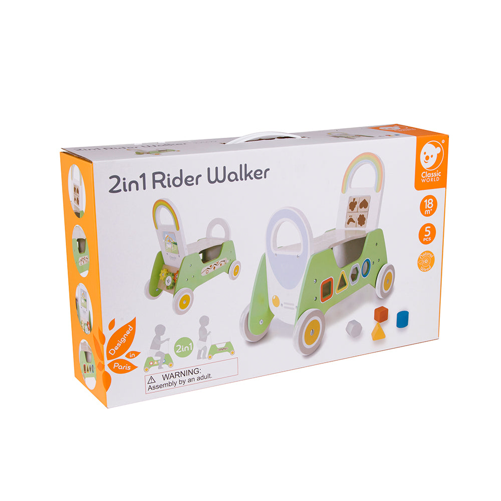 2 in 1 Rider Walker - NEWLY RESTOCKED!