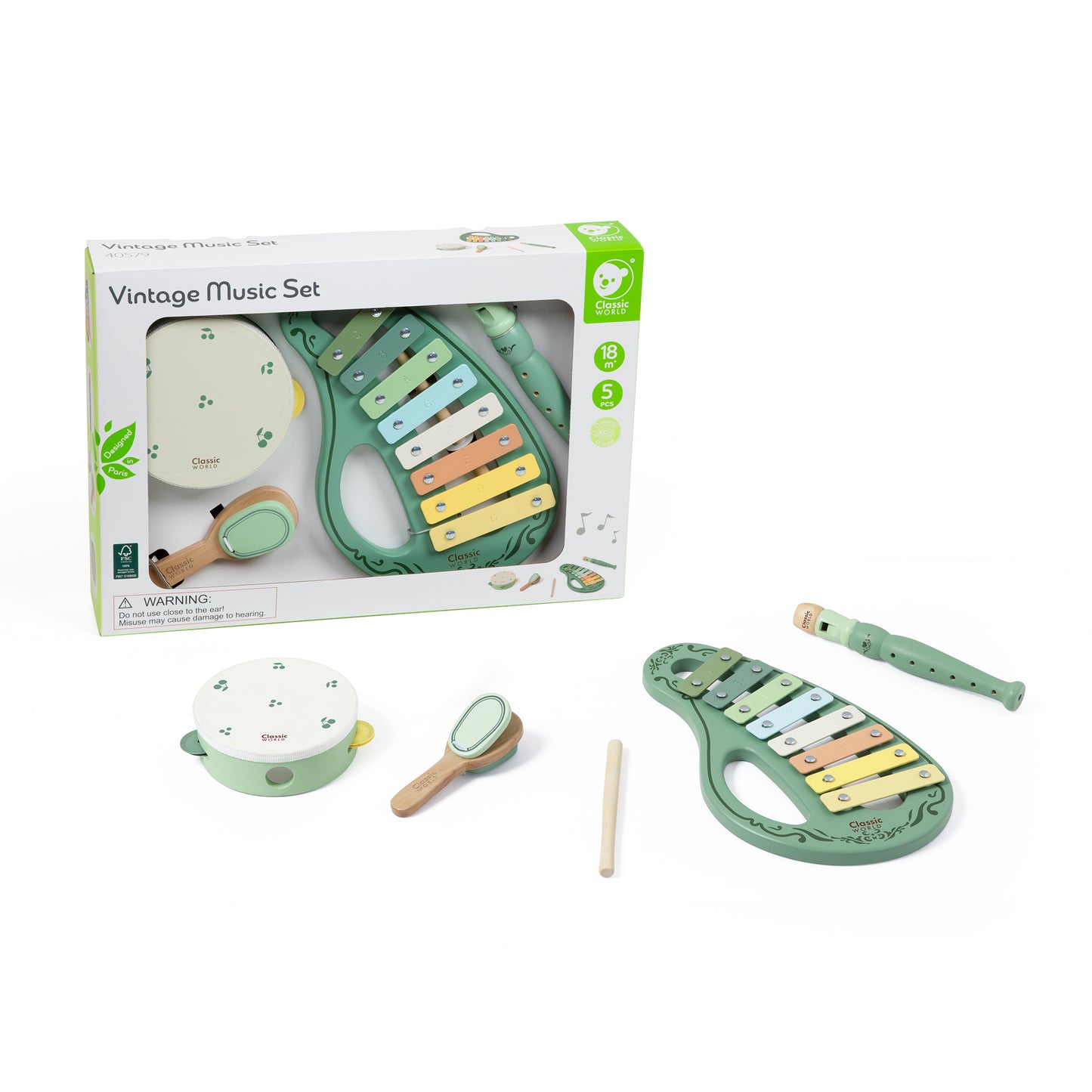 Vintage Music Set - BEST SELLER!