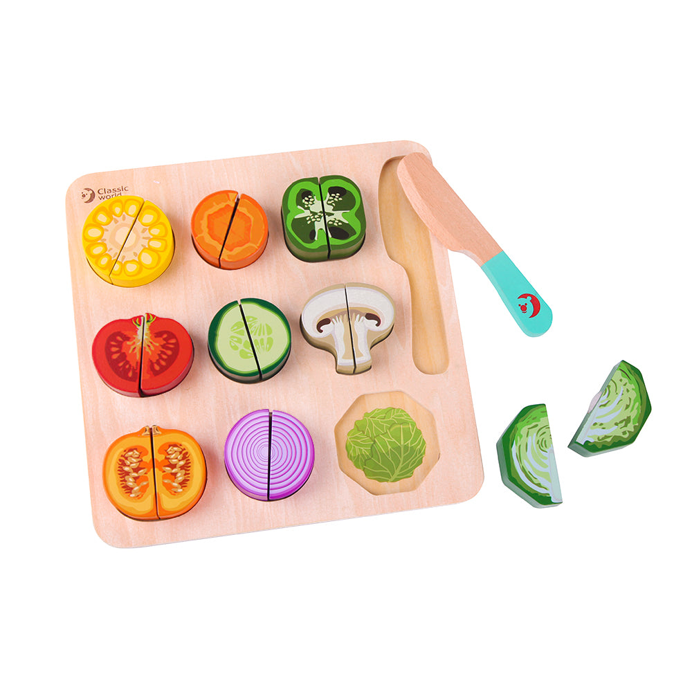Cutting Vegetables Puzzle