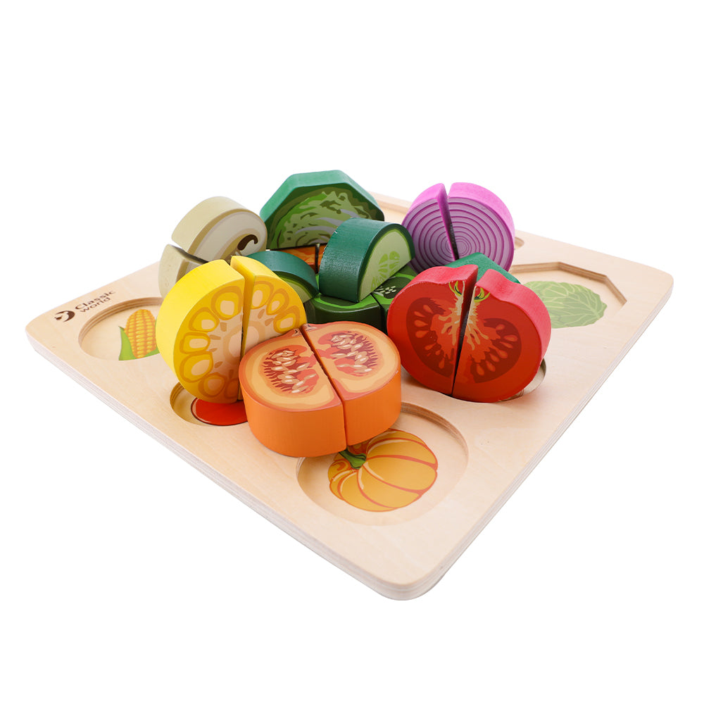 Cutting Vegetables Puzzle