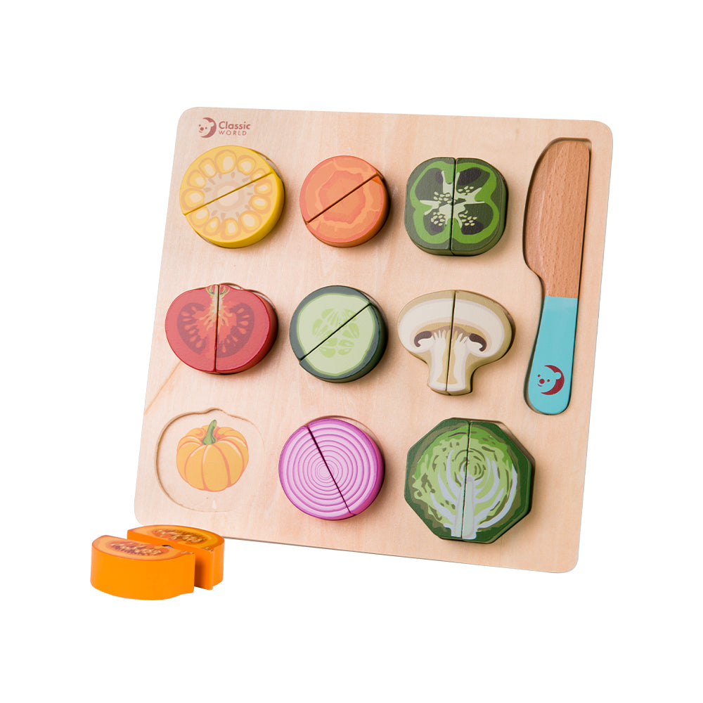 Cutting Vegetables Puzzle