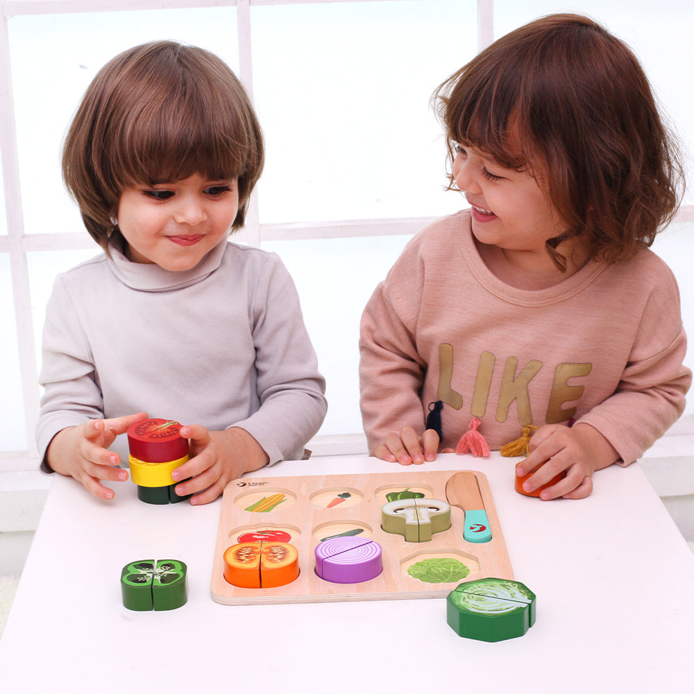 Cutting Vegetables Puzzle