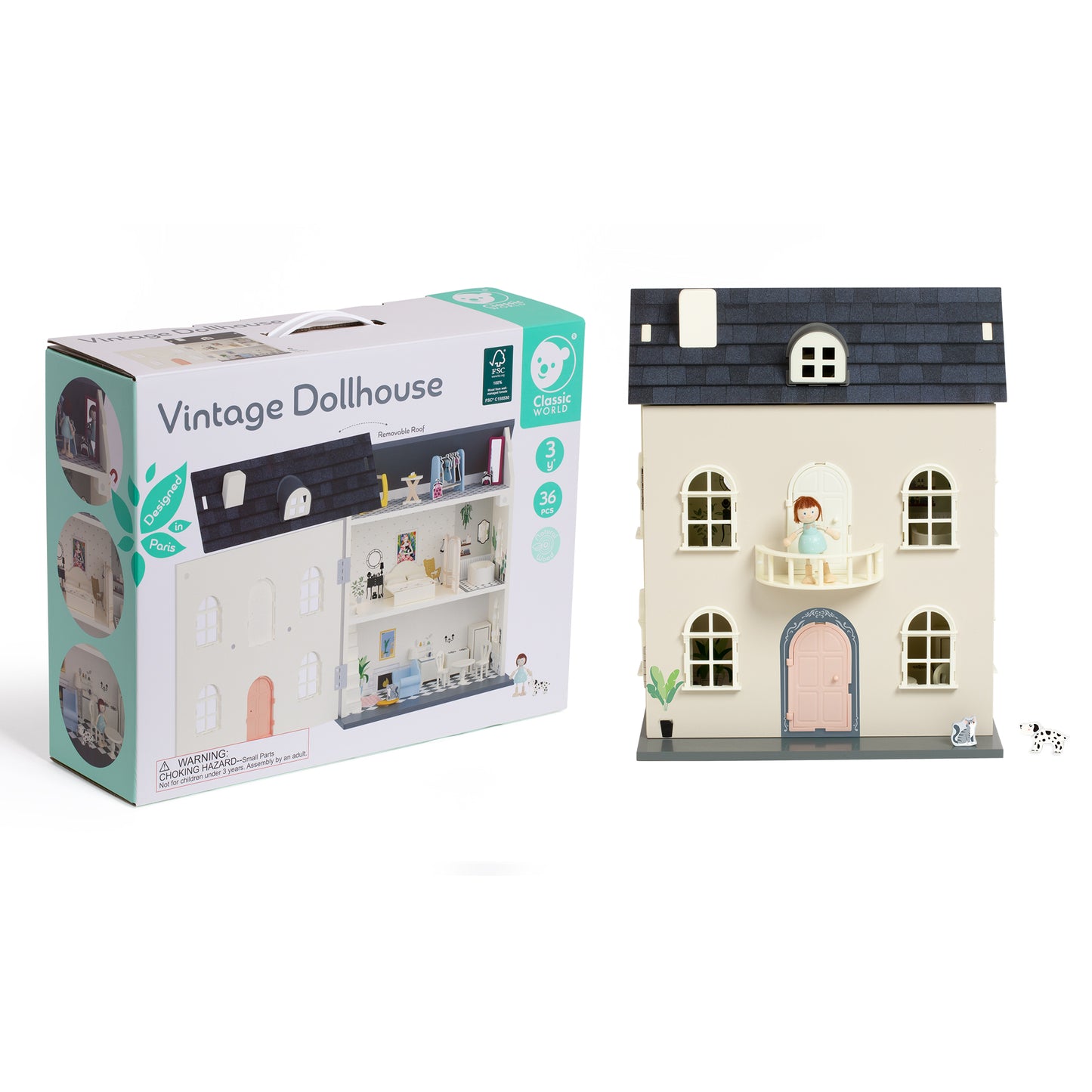 Vintage Dollhouse - BEST SELLER!