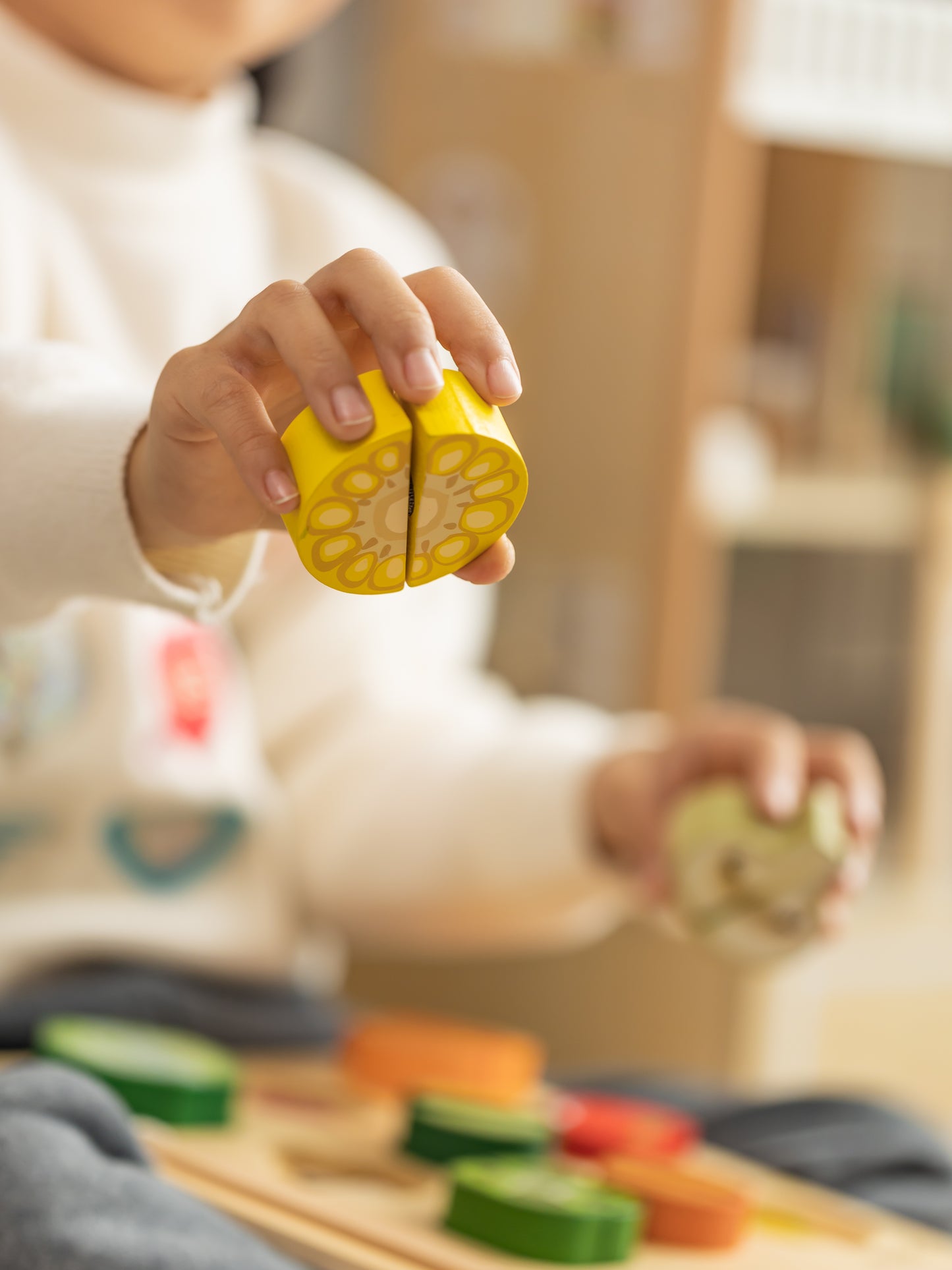 Cutting Fruit Puzzle