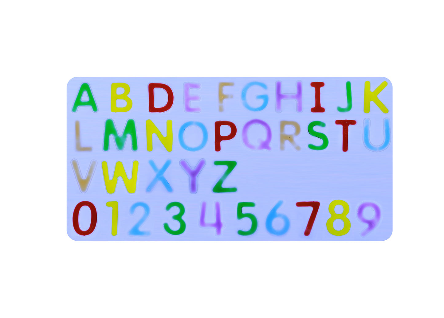 Squashy Uppercase Letters - 36 Piece Set