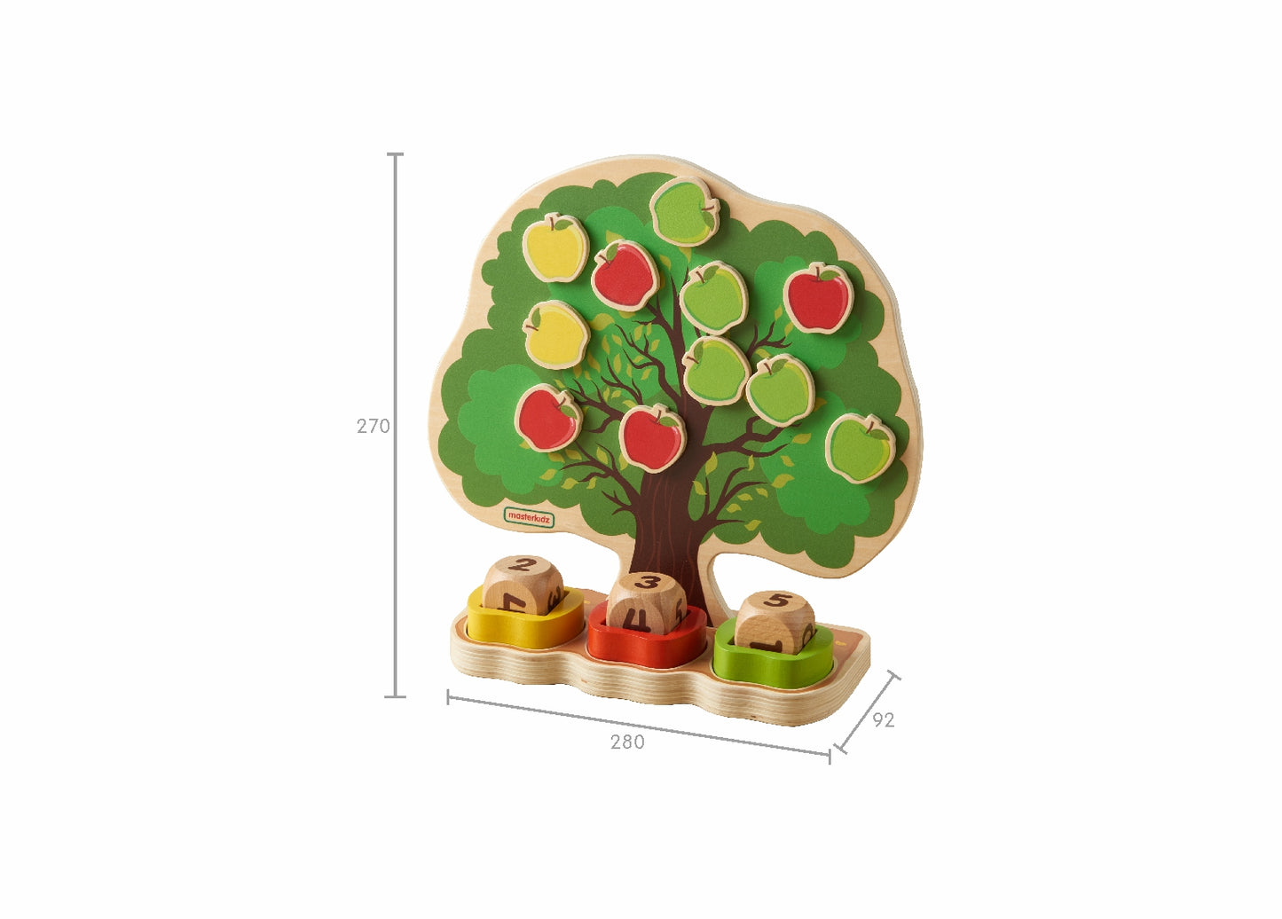 Colours & Quantity Training Apple Tree