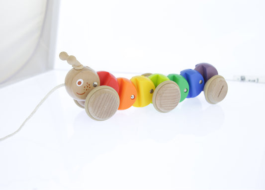 Pull Along Caterpillar - BEST SELLER!