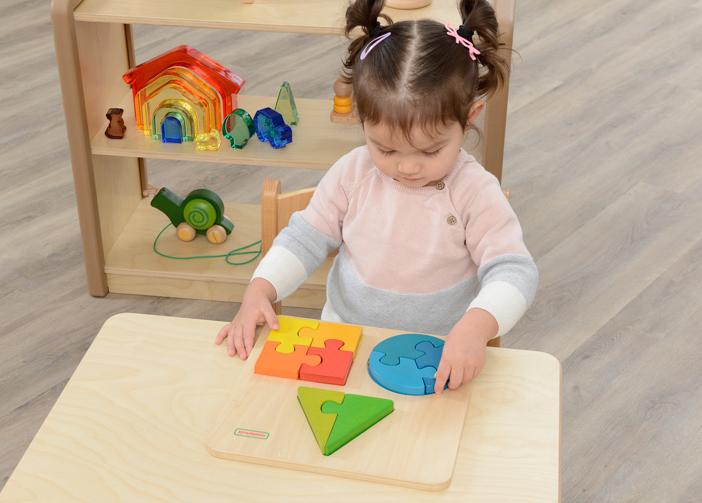 Chunky Jigsaw Puzzle - Geometric Shapes