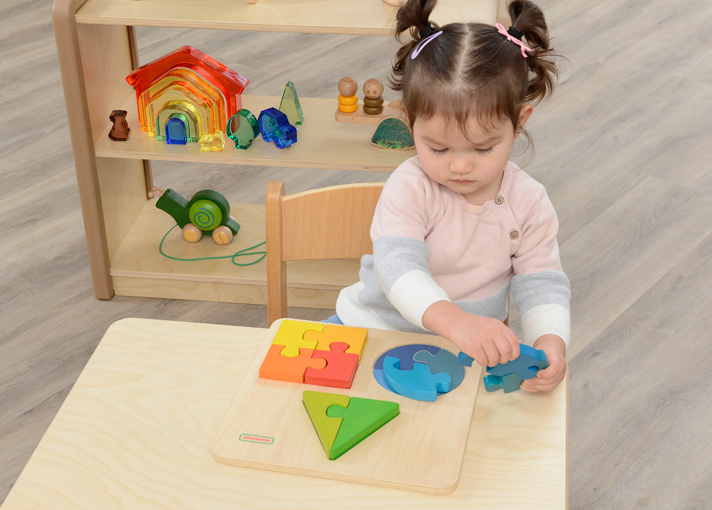 Chunky Jigsaw Puzzle - Geometric Shapes