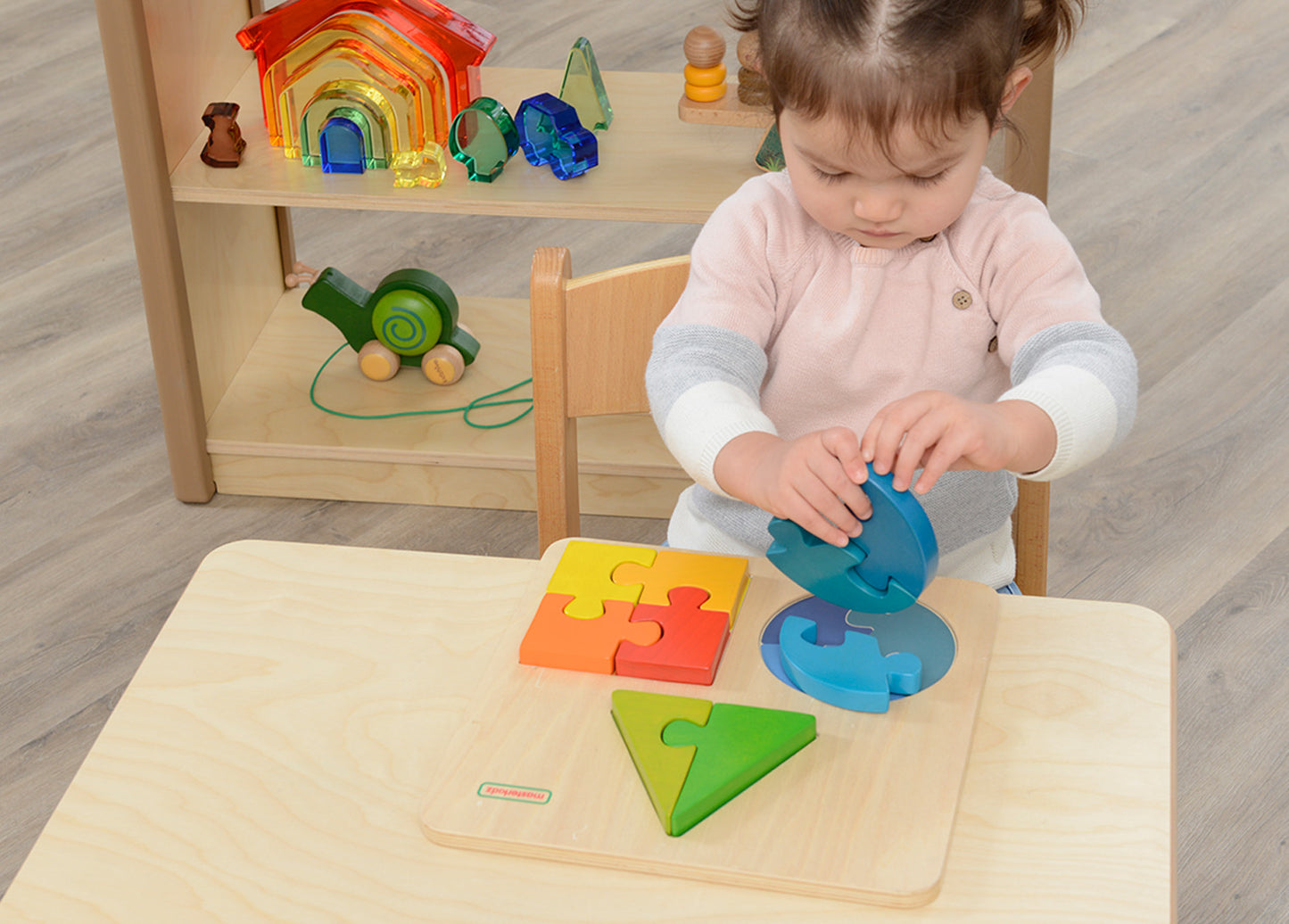 Chunky Jigsaw Puzzle - Geometric Shapes