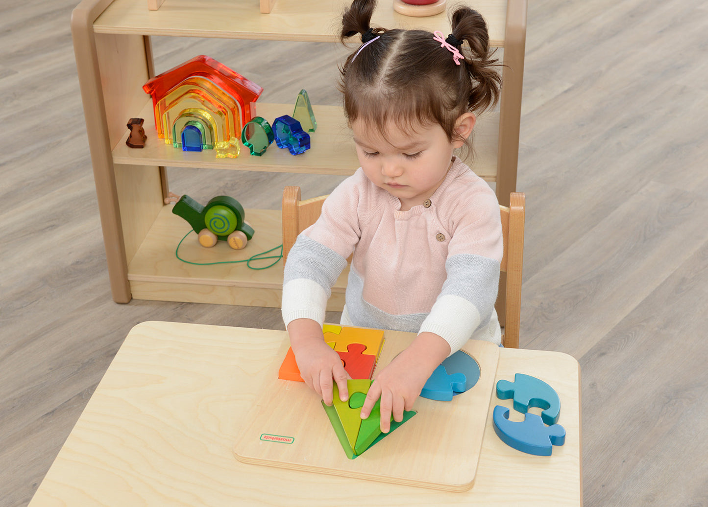 Chunky Jigsaw Puzzle - Geometric Shapes