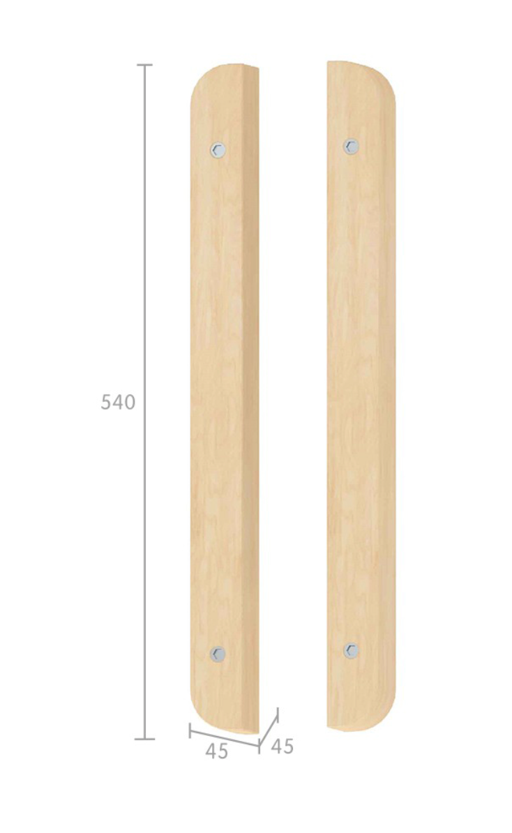 Wall Elements - End Bars（2 Piece）