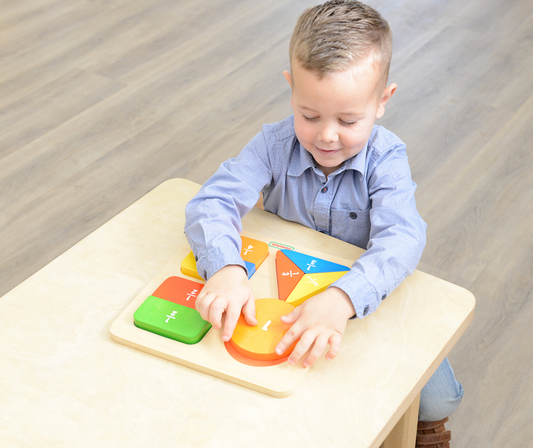 Geometric Fraction Board