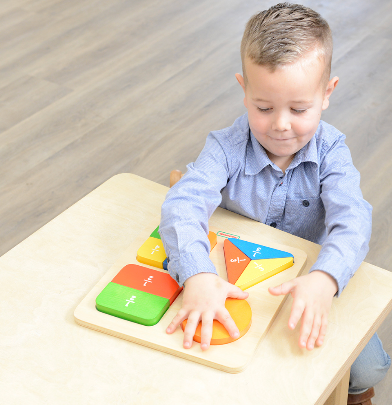 Geometric Fraction Board