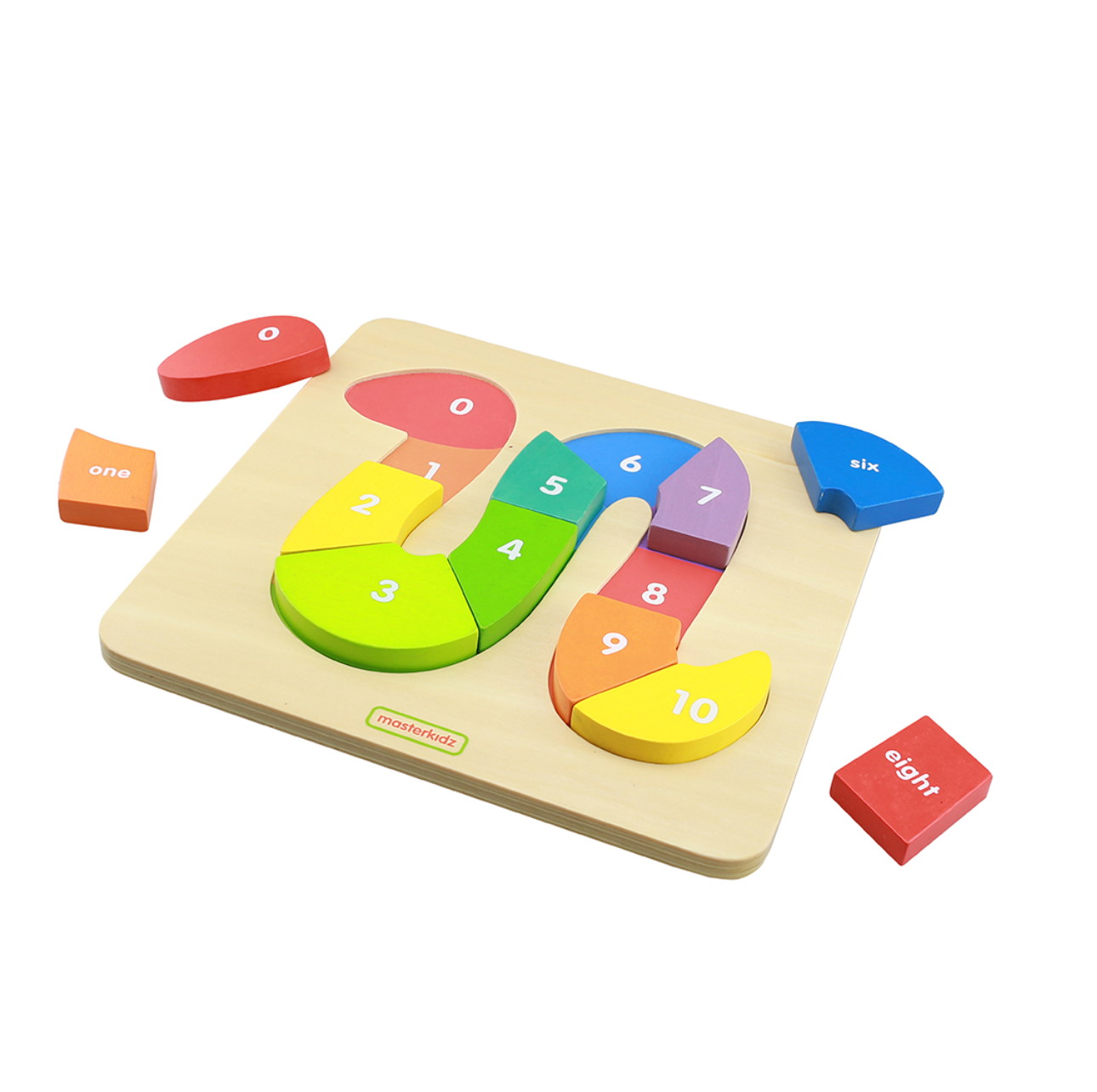 Numbering Snake Puzzle Board