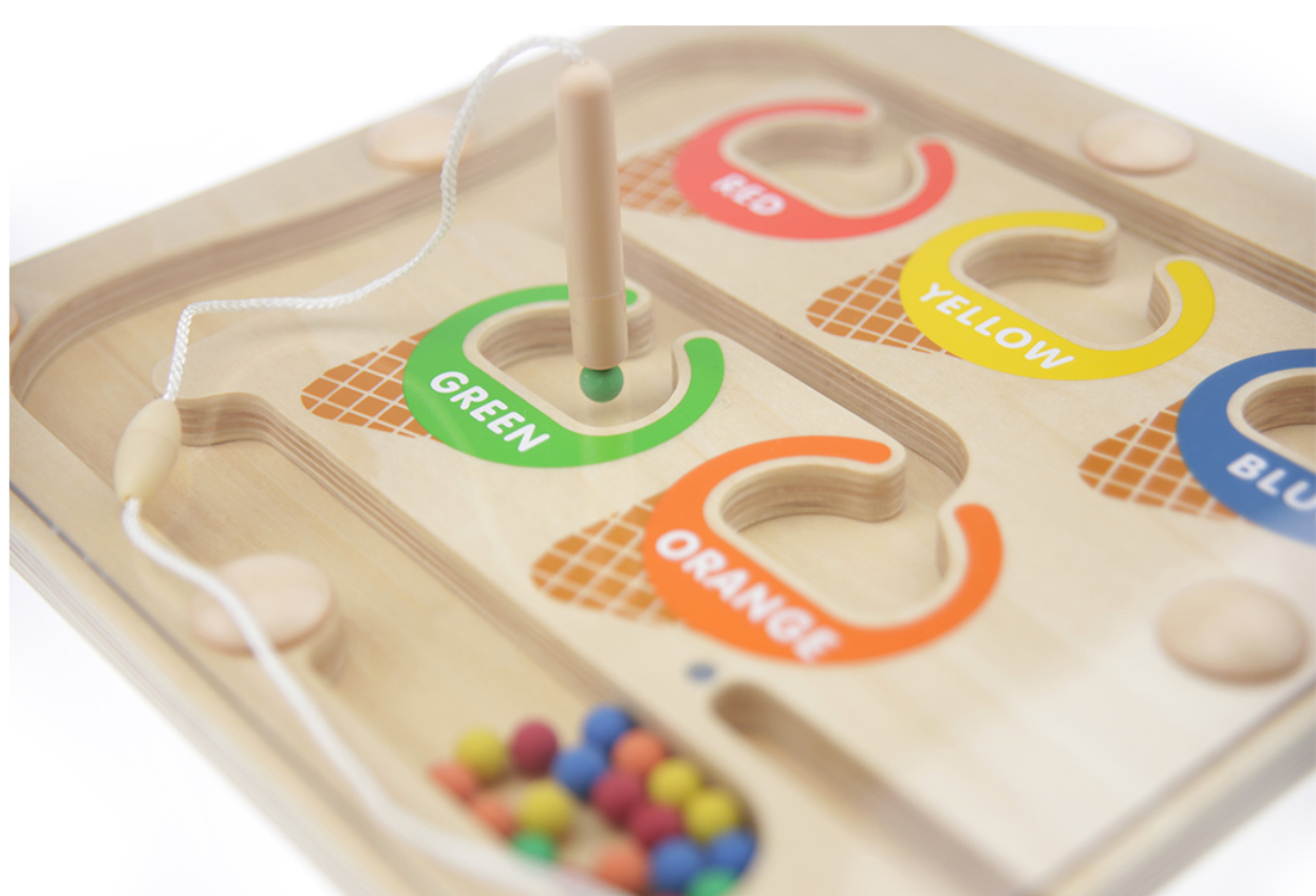 Colour Sorting Magnetic Maze