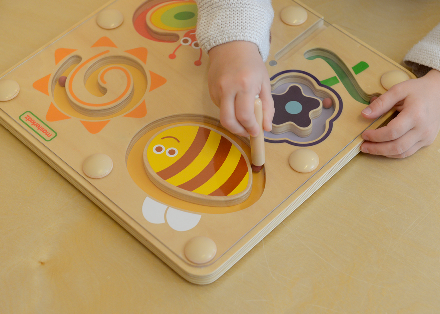Magnetic Sliding Maze - Insect World