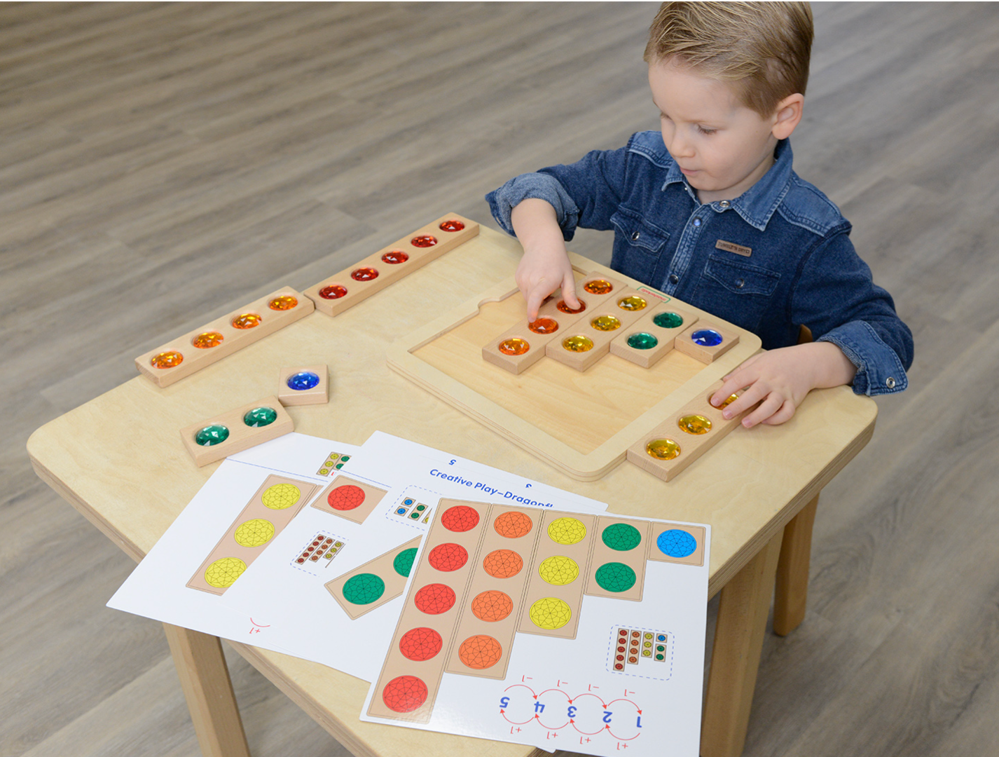 1-5 Gemstone Counting Bars